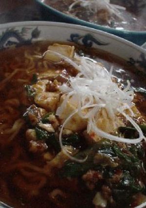 熱々の麻婆垃麺-レシピのメイン写真