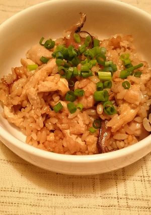 フライパンで！簡単☆鶏の炊き込みご飯-レシピのメイン写真