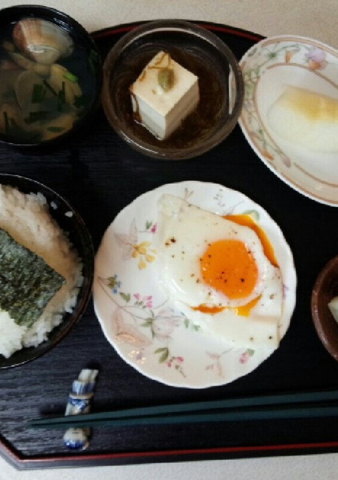 血管プラークダイエット436（目玉焼き）-レシピのメイン写真