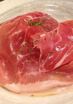 梨と生ハムの冷製パスタ スダチ風味-レシピのメイン写真