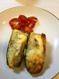 失敗なし☆ズッキーニと鶏ひきのホイル焼き-レシピのメイン写真