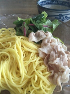 豚しゃぶざるラーメン-レシピのメイン写真