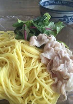 豚しゃぶざるラーメン-レシピのメイン写真