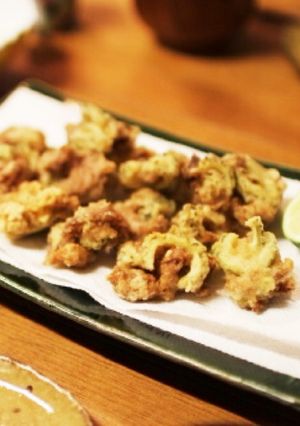 ゴーヤと豚肉の天ぷら-レシピのメイン写真