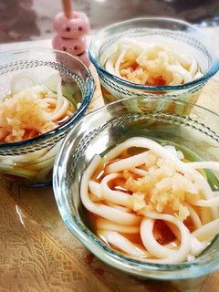 レモン出汁とおろし生姜の冷やしうどん-レシピのメイン写真