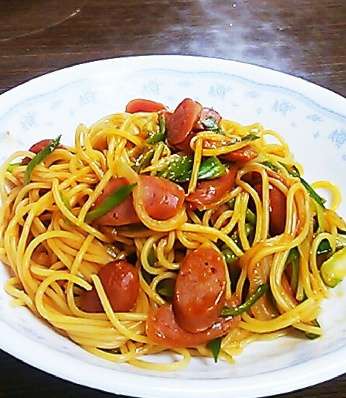 もちもち麺のナポリタン♪ by さくら1128 【クックパッド】 簡単