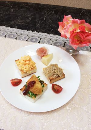 ＊。☆食パン♡カナッペ☆。＊-レシピのメイン写真