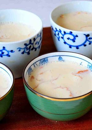 とっても簡単 冷たい茶碗蒸し 豆乳だけ-レシピのメイン写真