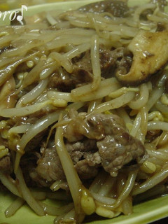 牛肉とモヤシの炒め物-レシピのメイン写真