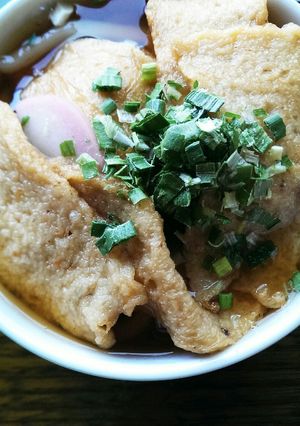 お魚のすりみ天ぷらうどん-レシピのメイン写真