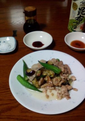 【ミニマム料理】野菜炒め的な 焼き鳥-レシピのメイン写真