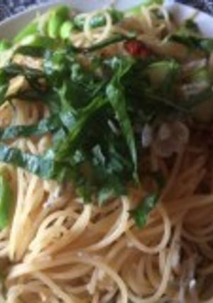 ✿アスパラとしらすの和風パスタ✿-レシピのメイン写真