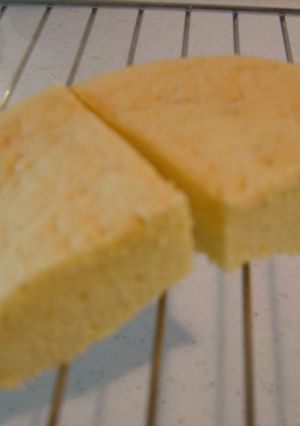 素朴なしっとり卵スポンジケーキ-レシピのメイン写真
