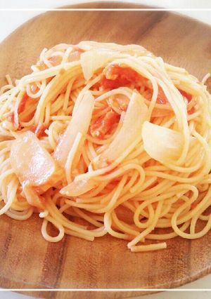 トマトたっぷりパスタ ランチにどうぞ☆-レシピのメイン写真