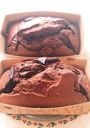 チョコパウンドケーキ-レシピのメイン写真