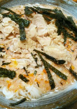 トマトぶっかけそうめん-レシピのメイン写真