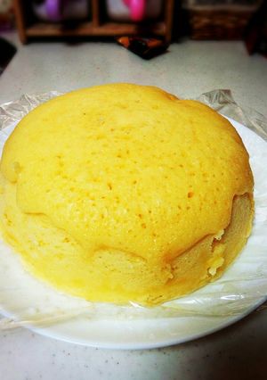 レンジで簡単♬HMで卵蒸しパン♡-レシピのメイン写真