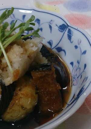 茄子大量消費☆揚げ茄子のおろしポン酢☆-レシピのメイン写真