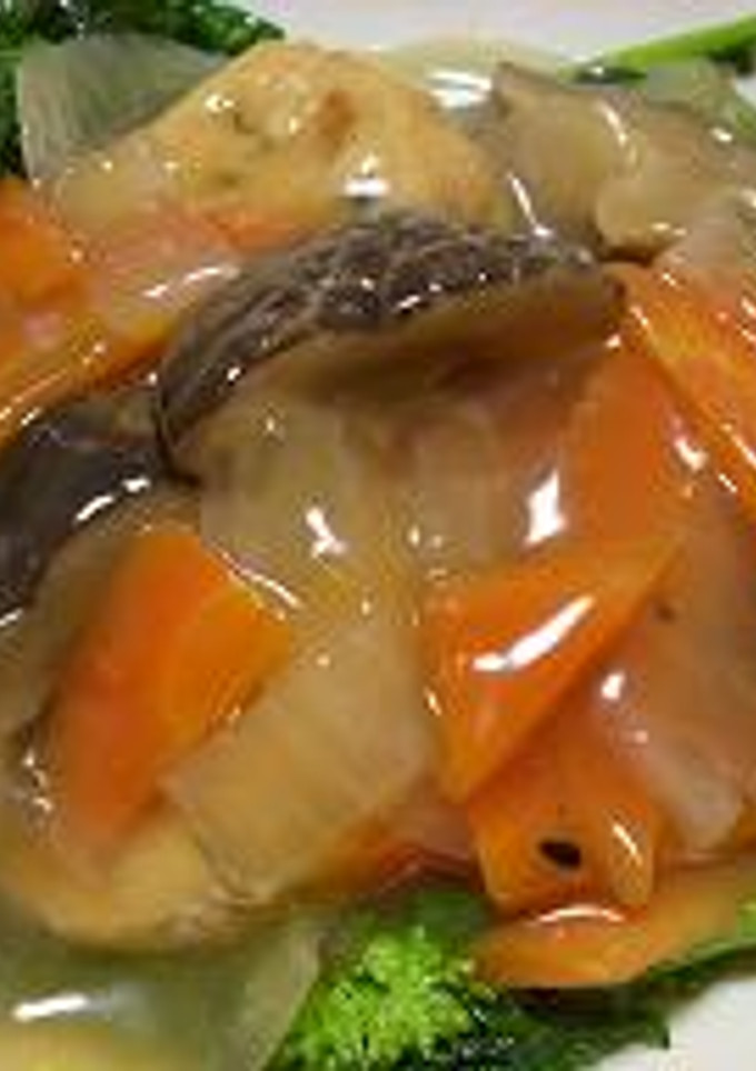 菜の花と一口がんものオイスター煮-レシピのメイン写真