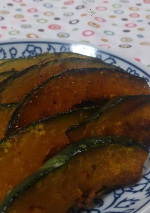 カリッと☆南瓜のマーガリン焼き☆-レシピのメイン写真