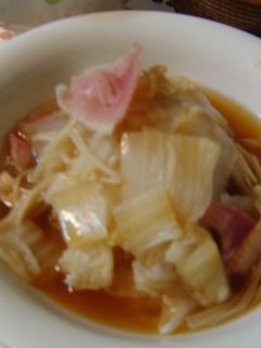 超簡単!白菜とハムのくたくた煮-レシピのメイン写真