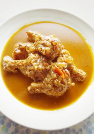 フライパンで簡単♪*チキンスープカレー＊-レシピのメイン写真