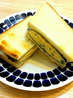 だし巻き玉子のサンドイッチ-レシピのメイン写真
