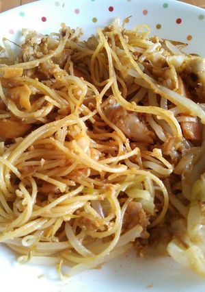 【茹でないパスタ3】ナポリタン風-レシピのメイン写真