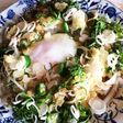 夏バテ解消 冷したぬき隠し納豆おろしそば