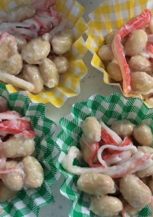 冷凍作り置き★簡単時短の大豆カニマヨ-レシピのメイン写真