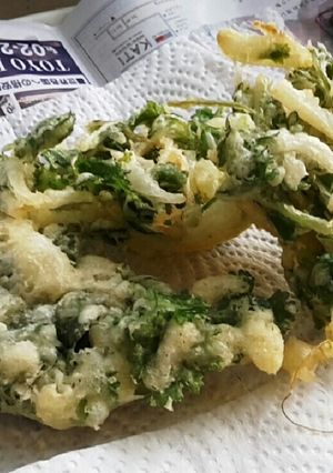 タイ産　パクチーかき揚げ　パクチー大好き-レシピのメイン写真
