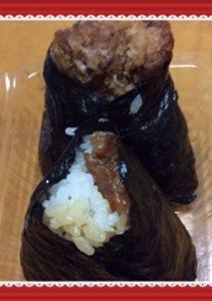 唐揚げおにぎり-レシピのメイン写真