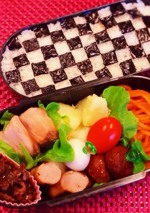 男子でもOK!お弁当のご飯♪-レシピのメイン写真