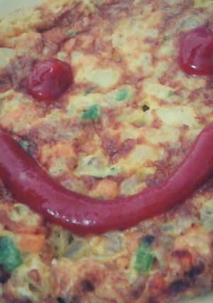 野菜いっぱい！卵とじ-レシピのメイン写真