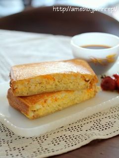 ゆでたまごとキャベツのホットサンド-レシピのメイン写真