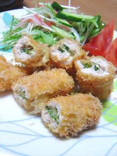 ささみチーズフライ-レシピのメイン写真