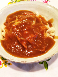 究極簡単カレーうどん-レシピのメイン写真