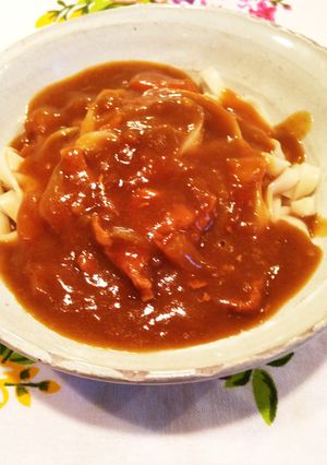 究極簡単カレーうどん-レシピのメイン写真