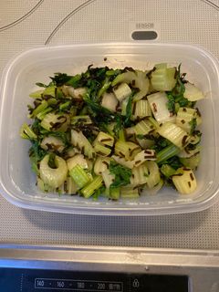 簡単♪セロリの塩昆布和え-レシピのメイン写真