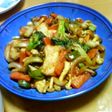 野菜もりもり!鶏のチリソース炒め