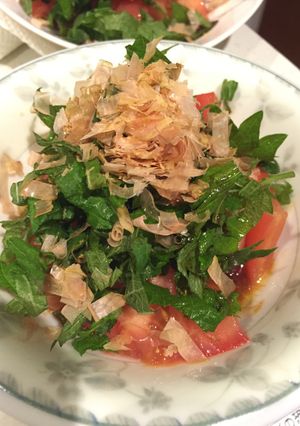 材料これだけ！トマト青じそサラダ-レシピのメイン写真