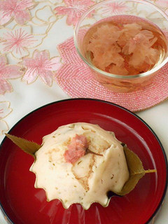 ひな祭りに♪春らしい桜蒸しパン★餡入り-レシピのメイン写真