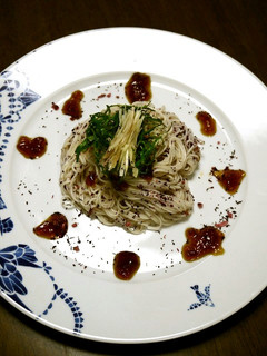 ダイエット!梅ゆかりそうめんのジュレ添え-レシピのメイン写真
