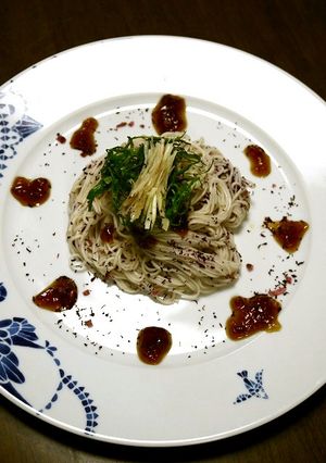ダイエット！梅ゆかりそうめんのジュレ添え-レシピのメイン写真