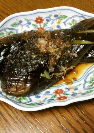 焼きなすの煮浸し簡単バージョン-レシピのメイン写真