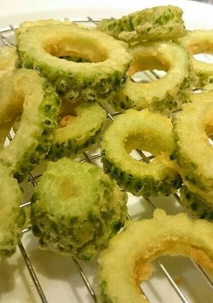 ☆☆☆ゴーヤ好きの為のゴーヤの天ぷら-レシピのメイン写真