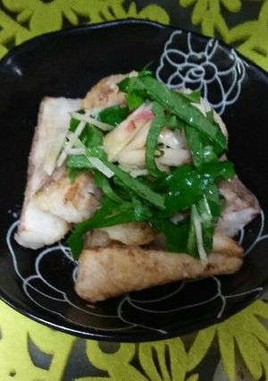 長芋の素揚げ香味・野菜ぞえ-レシピのメイン写真