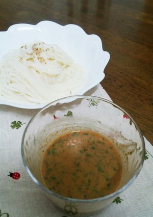 濃厚!韓国風そうめんタレ-レシピのメイン写真