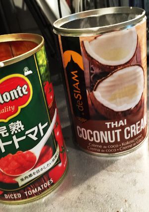 夏だ！とこなっつ！いやココナッツカレー-レシピのメイン写真