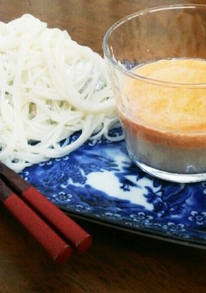 ピリ辛みぞれそうめん-レシピのメイン写真